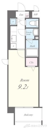プレミアウエイブの物件間取画像
